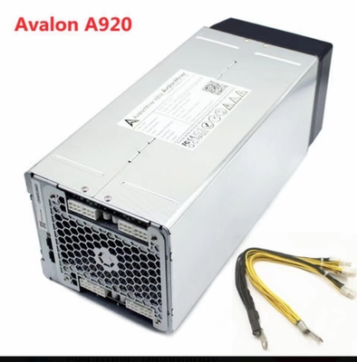 Ανθρακωρύχος 920 Avalon Asic, bitcoin μηχανή μεταλλείας Avalon 1800W