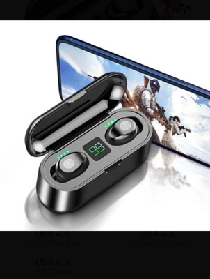 Κάσκα F9 5,0 Tws Bluetooth F9 Earbuds Audifonos Bluetooth Auriculares
