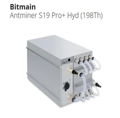 Ανθρακωρύχος Antminer S19 Blockchain ανθρακωρύχων A19Pro +Hyd 198TH/S 5445W Bitcion Antminer Asic